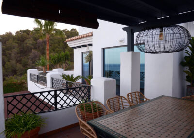 La Herradura The terrace table