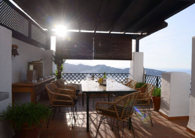 La Herradura Casa Vista Divina The terrace view