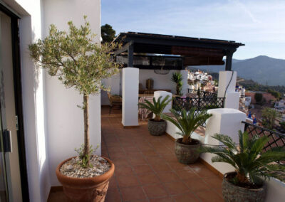 Outside the master bedroom La Herradura Casa Vista Divina The View of the terrace