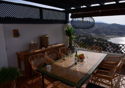 La Herradura The terrace view